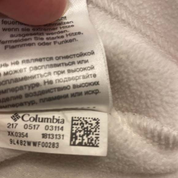 Columbia Full Zip Fleece Jacket Size Large - Picture 10 of 10